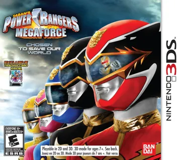 Power Rangers - Megaforce (Usa) box cover front
